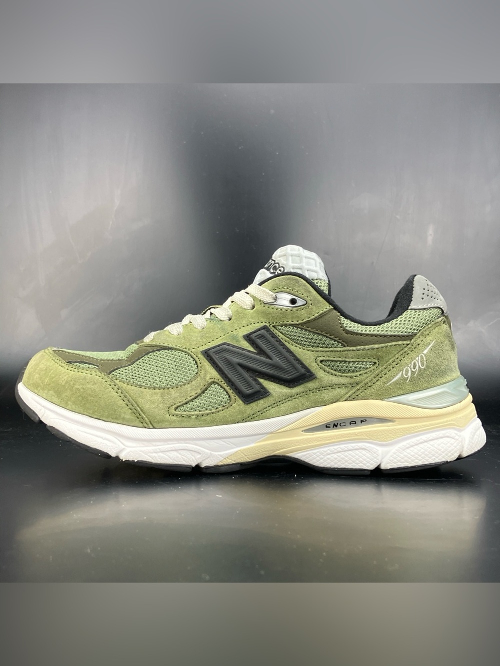 JJJJound x New Balance 990v3 Made in USA - Men's Size 7 'Olive' (M990JD3)